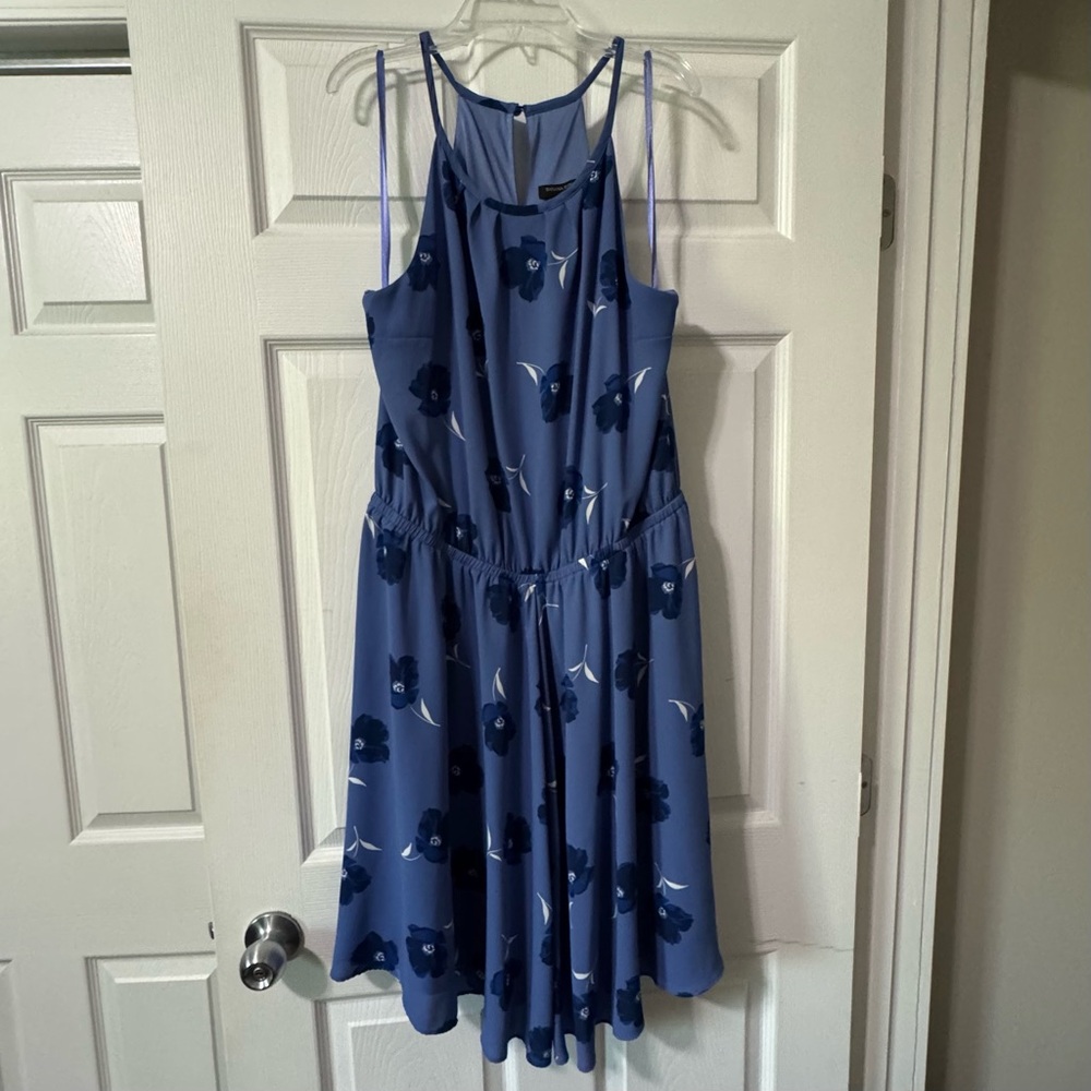 Banana Republic Blue Floral Dress